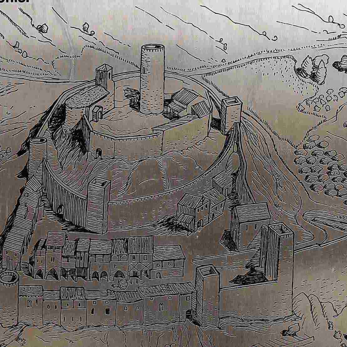 Castell Montsonis plànol