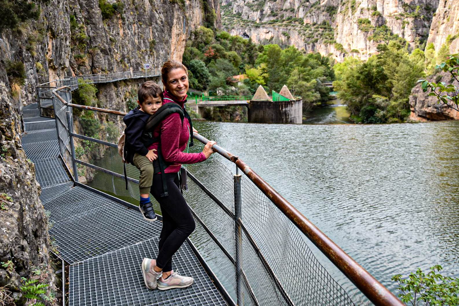Camarasa pasarelas Congost del Mu