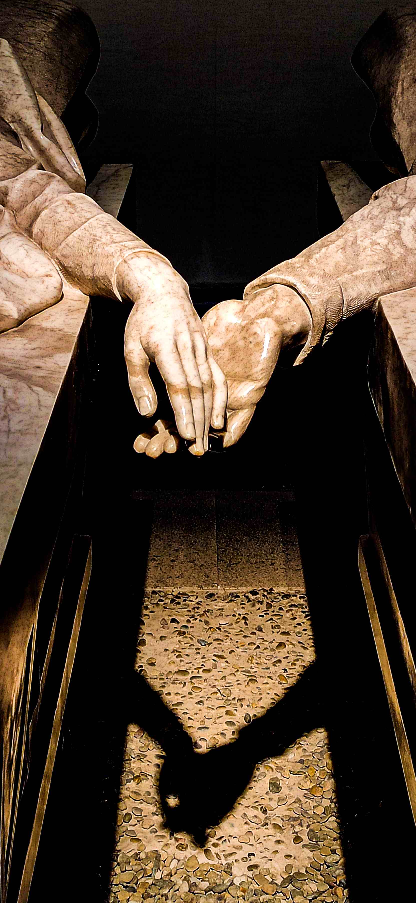 Teruel mausoleo amantes de Teruel detalle de la escultura