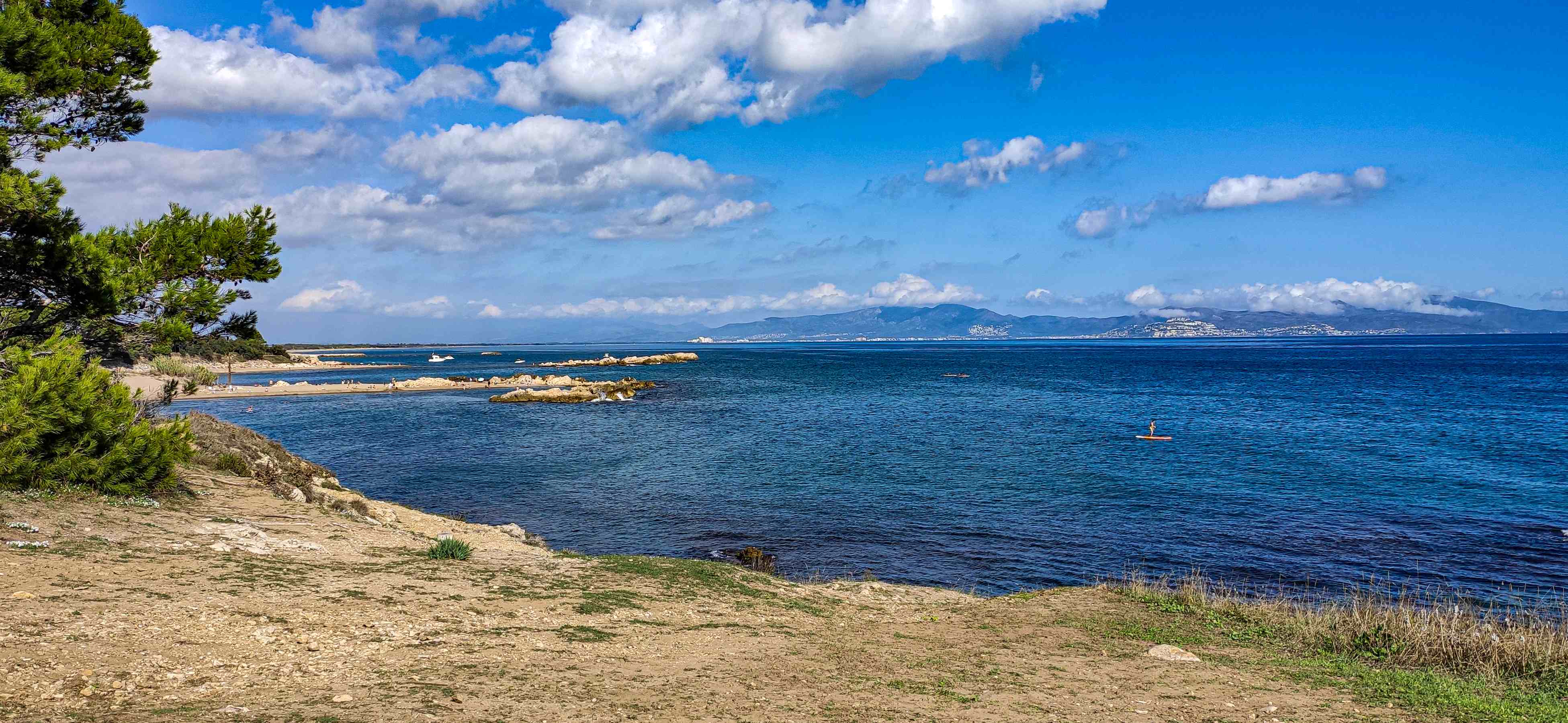 Camí de ronda l'Escala - Vistes del golf de Roses