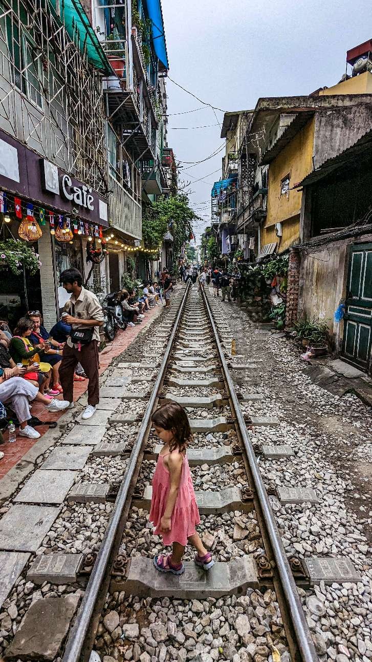 Hanoi Train Street (Vietnam)