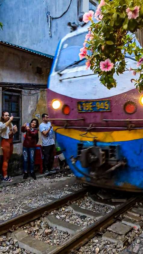 Hanoi Train Street (Vietnam)