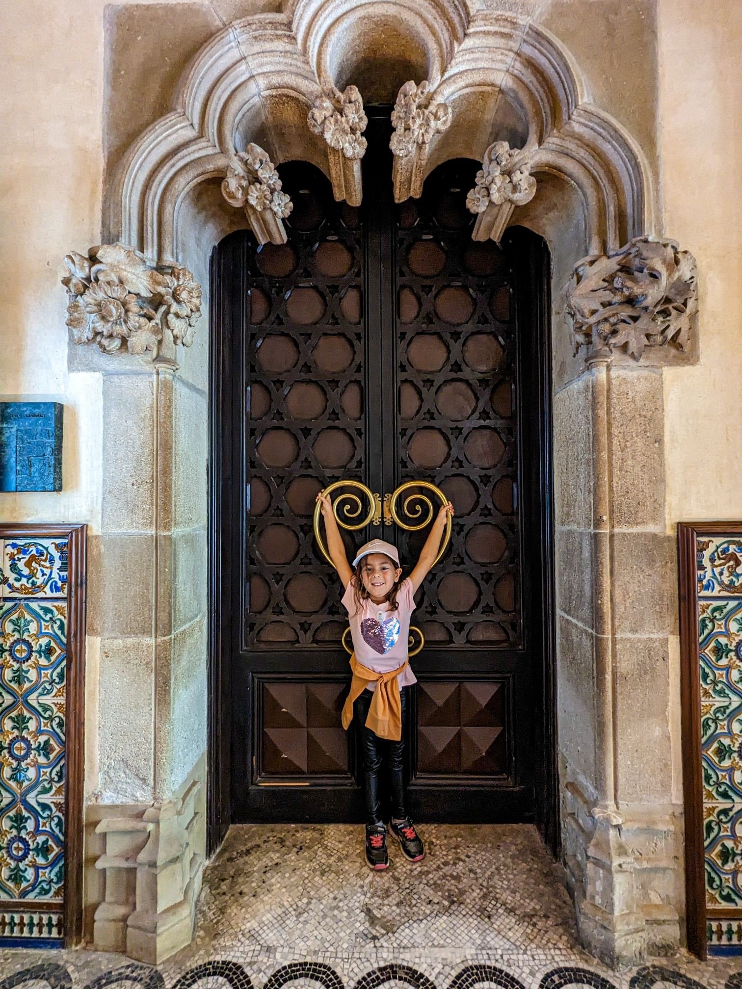 Barcelona - Casa Amatller - puerta interior