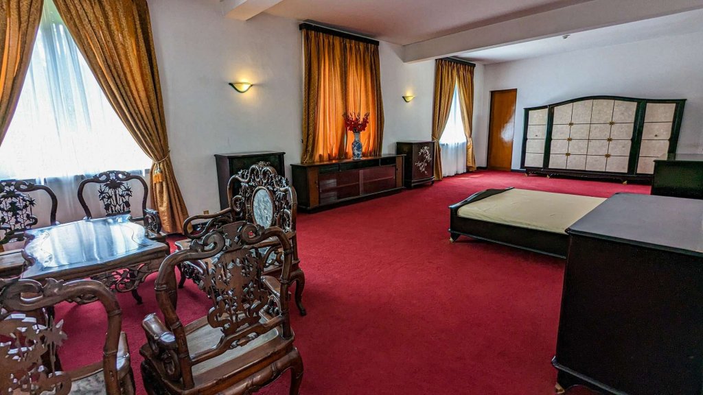 Vietnam - Ho Chi Minh - Palacio de la reunificación - Habitación invitados