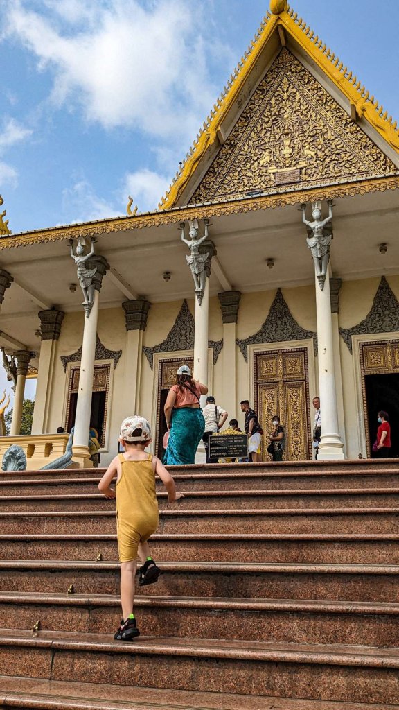 Camboya - Palacio Real Phnom Penh - sala del trono