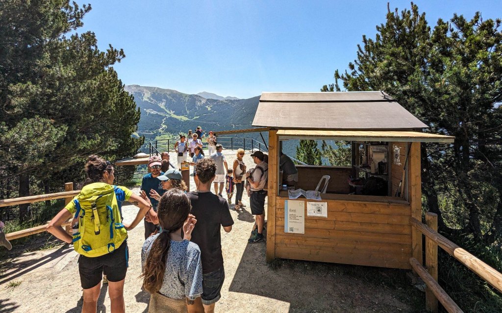 Andorra - Mirador del Roc del Quer - taquilla