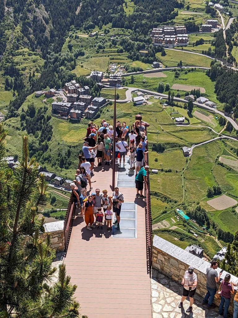 Andorra - Mirador del Roc del Quer - imagen desde arriba