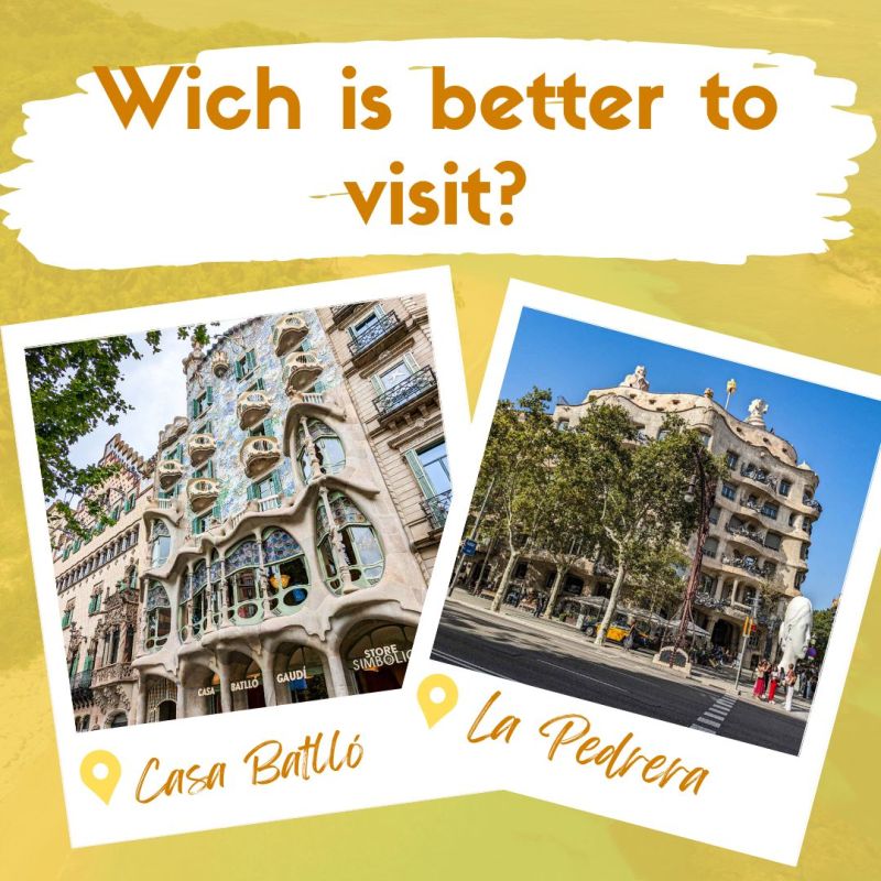Which is better, Casa Batlló or La Pedrera (Casa&nbsp;Milà)?