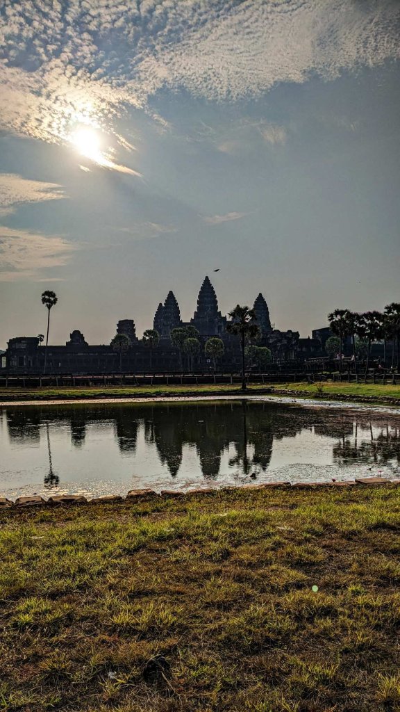 Camboya - Angkor Wat - Imagen panorámica vertical