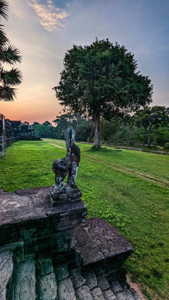 Camboya - Angkor Wat - jardines