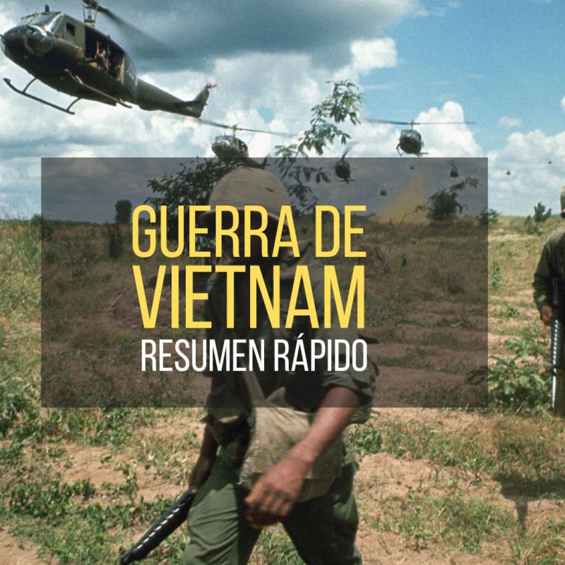 Guerra de Vietnam. Resumen&nbsp;rápido.