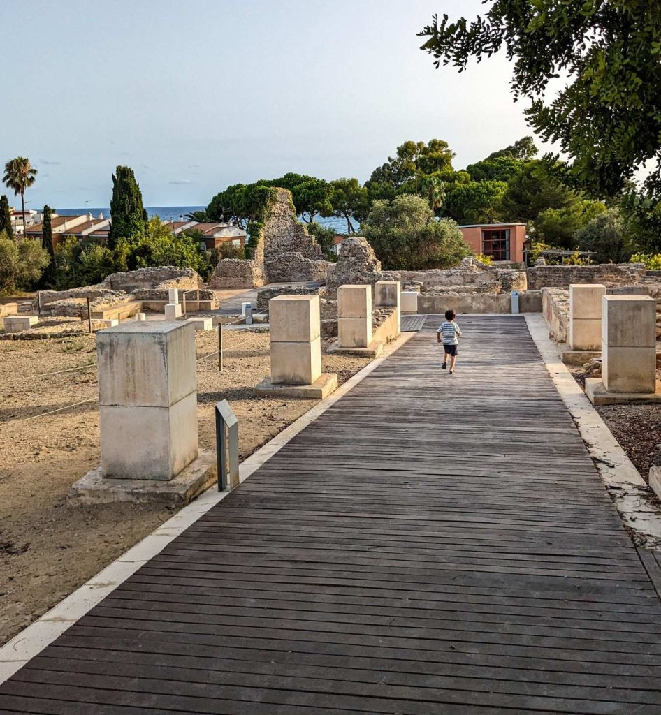 Tarragona - Altafulla - Vil·la Romana d'Els Munts - zona de baños