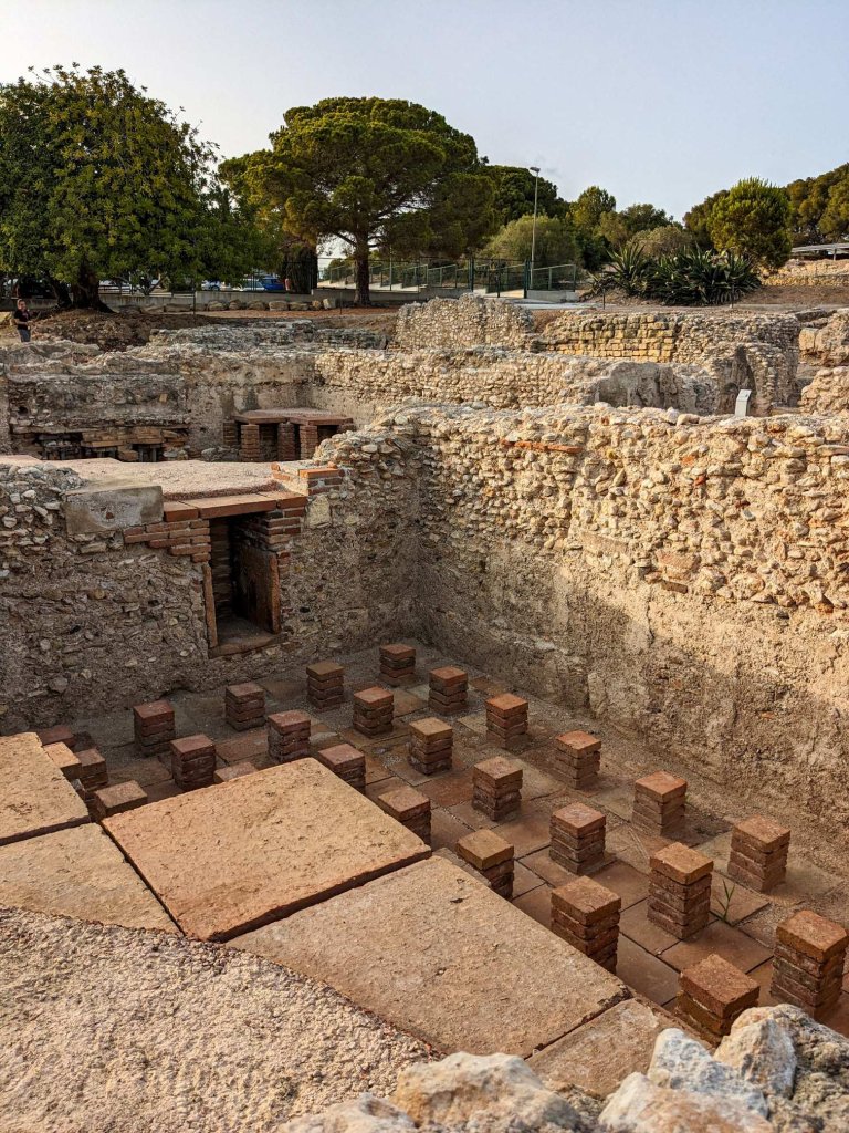 Tarragona - Altafulla - Vil·la Romana d'Els Munts - zona de aguas termales