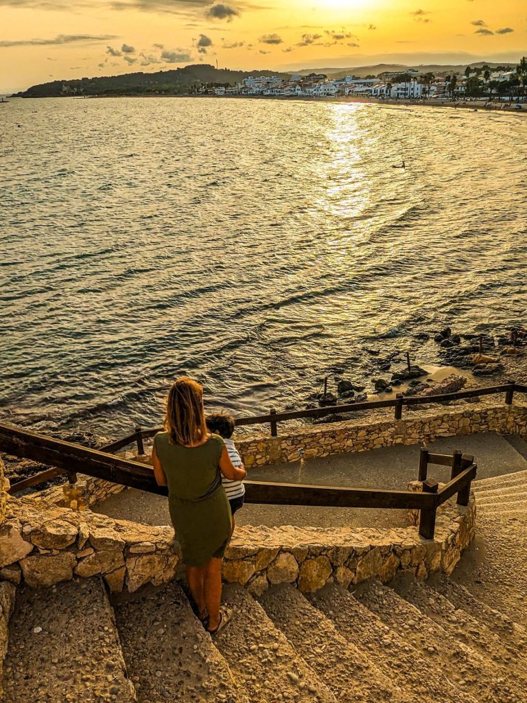 Tarragona - Altafulla - Vil·la Romana d'Els Munts - bahía de Altafulla