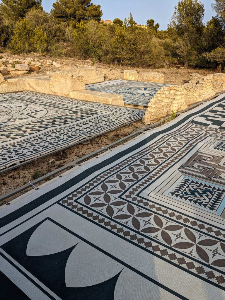 Tarragona - Altafulla - Vil·la Romana d'Els Munts - Mosaicos