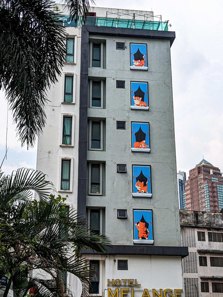 Malasia - Kuala Lumpur - ColorStreet - grafiti gatos