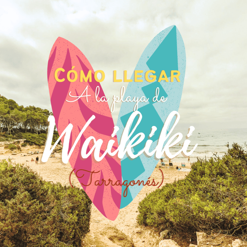 La platja Waikiki o Cala Fonda: como&nbsp;llegar