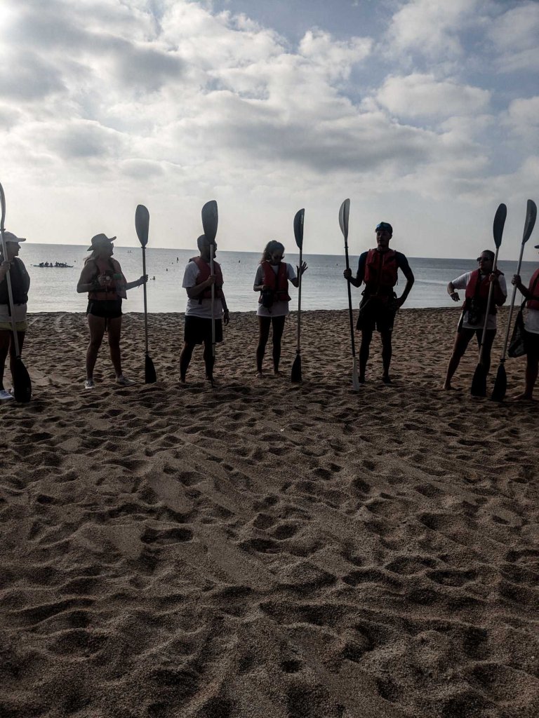 Excursión en kayak por Lloret de Mar - Instrucciones iniciales