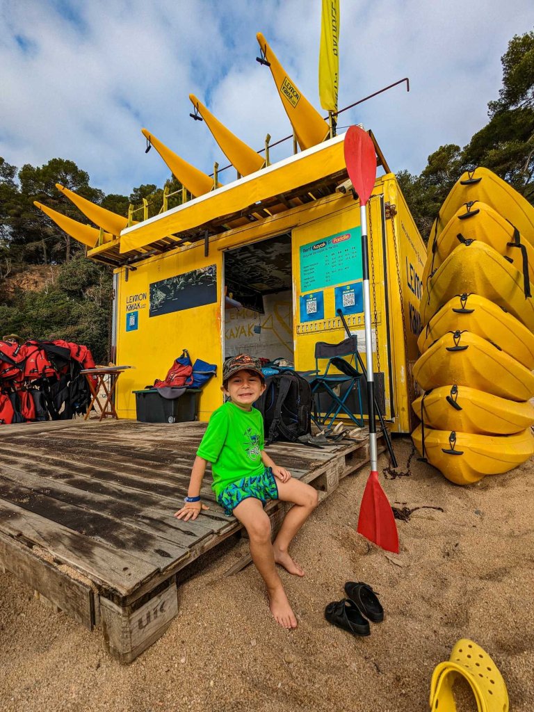 Excursión en kayak por Lloret de Mar - Caseta Lemon Kayak