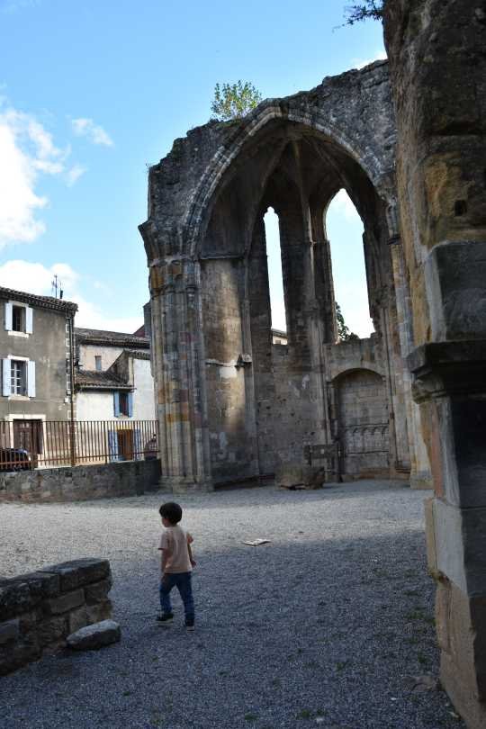 Aude - Alet-les-bains - Conjunto de ruinas