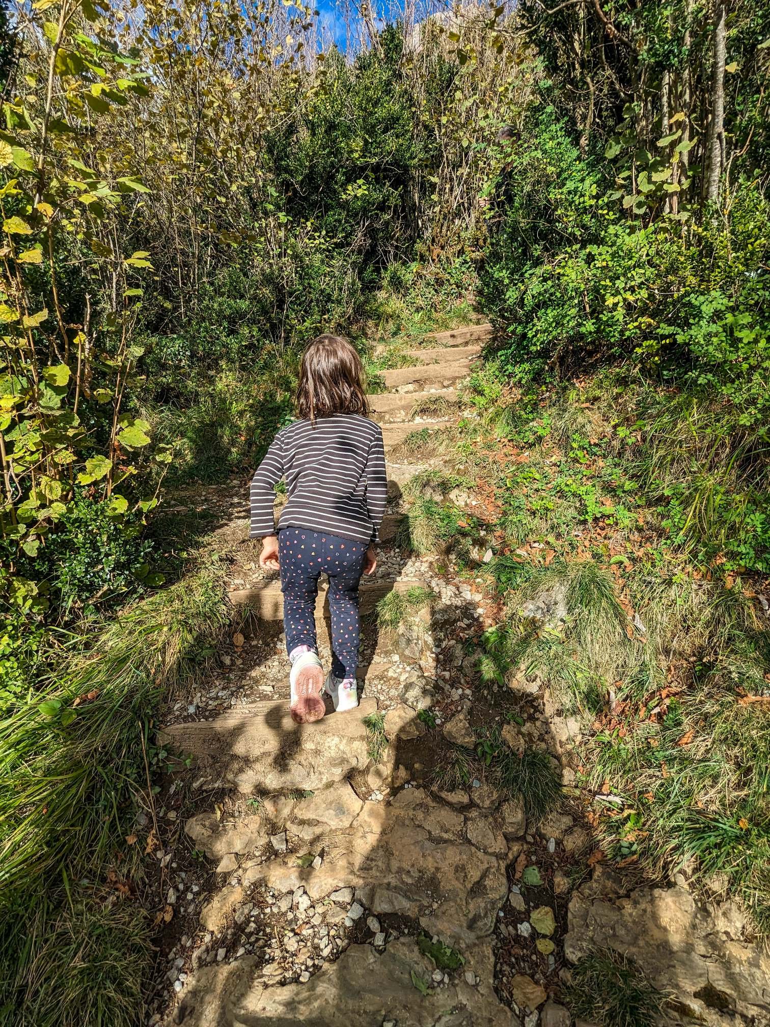 Ruta Cátara - Castillo de Montsegur - Ascenso al castillo