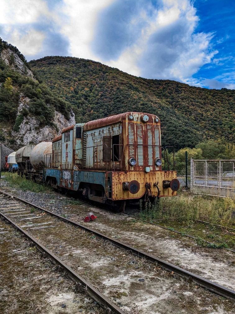 Francia - Axat - Vélorail- Tren abandonado