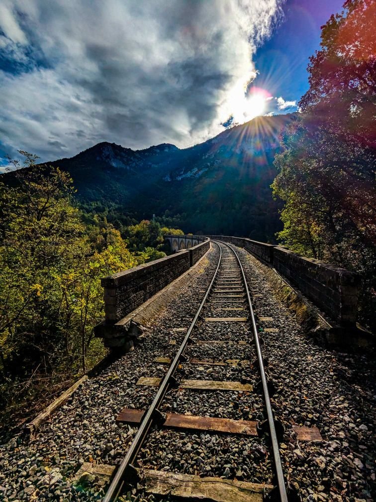 Francia - Axat - Vélorail- Paisajes