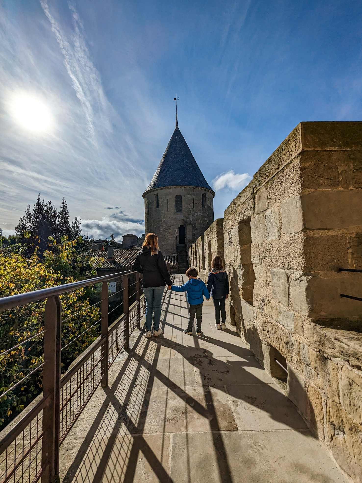 Carcassonne - Recorrido por las murallas