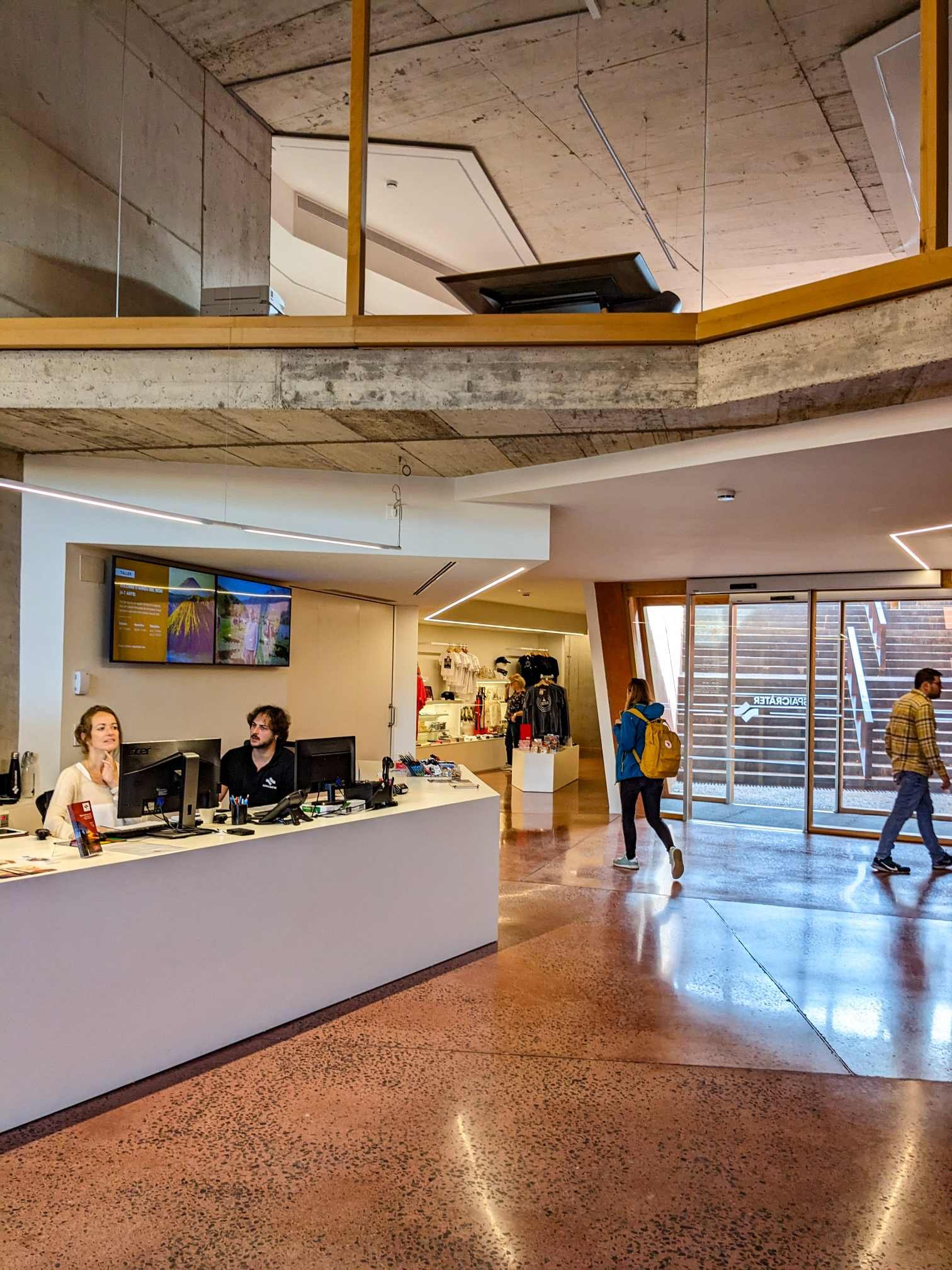 Olot - Espai Cràter - Hall de entrada