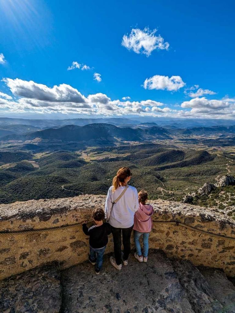 Francia - Ruta Cátara - Queribus - Vistas desde el castillo