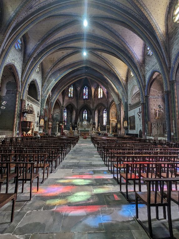 Francia - Mirepoix - Ruta Cátara - Catedral de San Michel