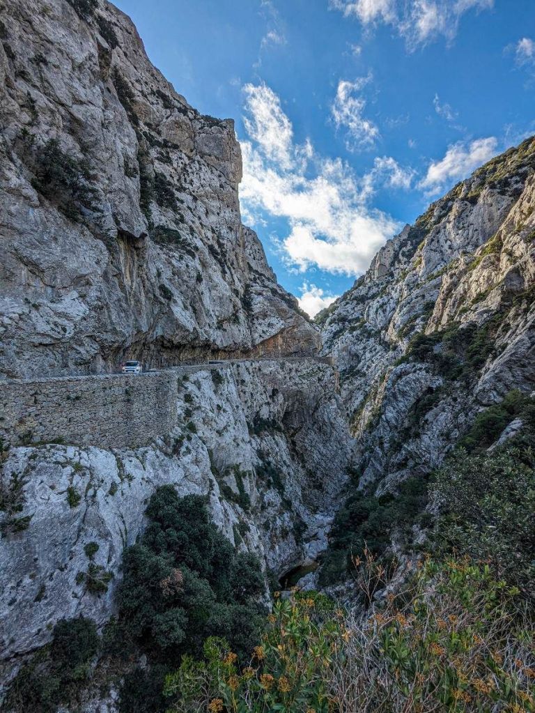 Francia - Gorges de Galamus - Carretera