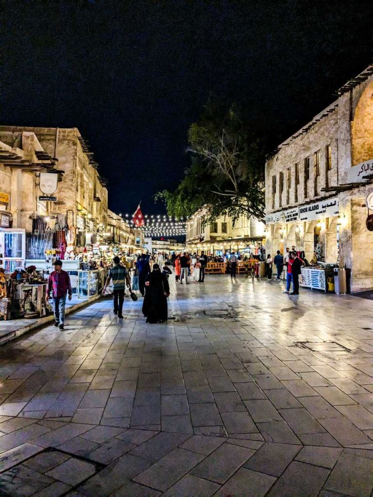 Doha - Souq Waqif - Calle central del zoco