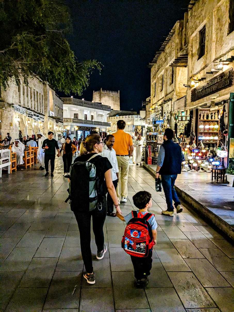 Doha - Souq Waqif - Paseando dentro del zoco