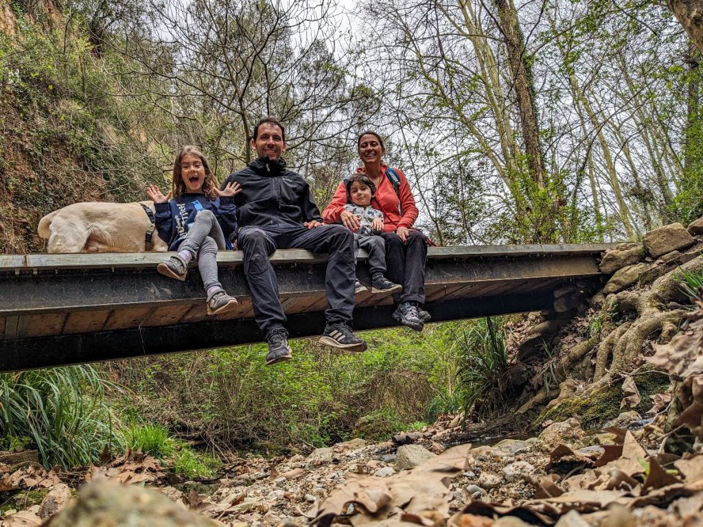 Sabadell - Torrent de Colobrers - Puentecitos sobre el torrente