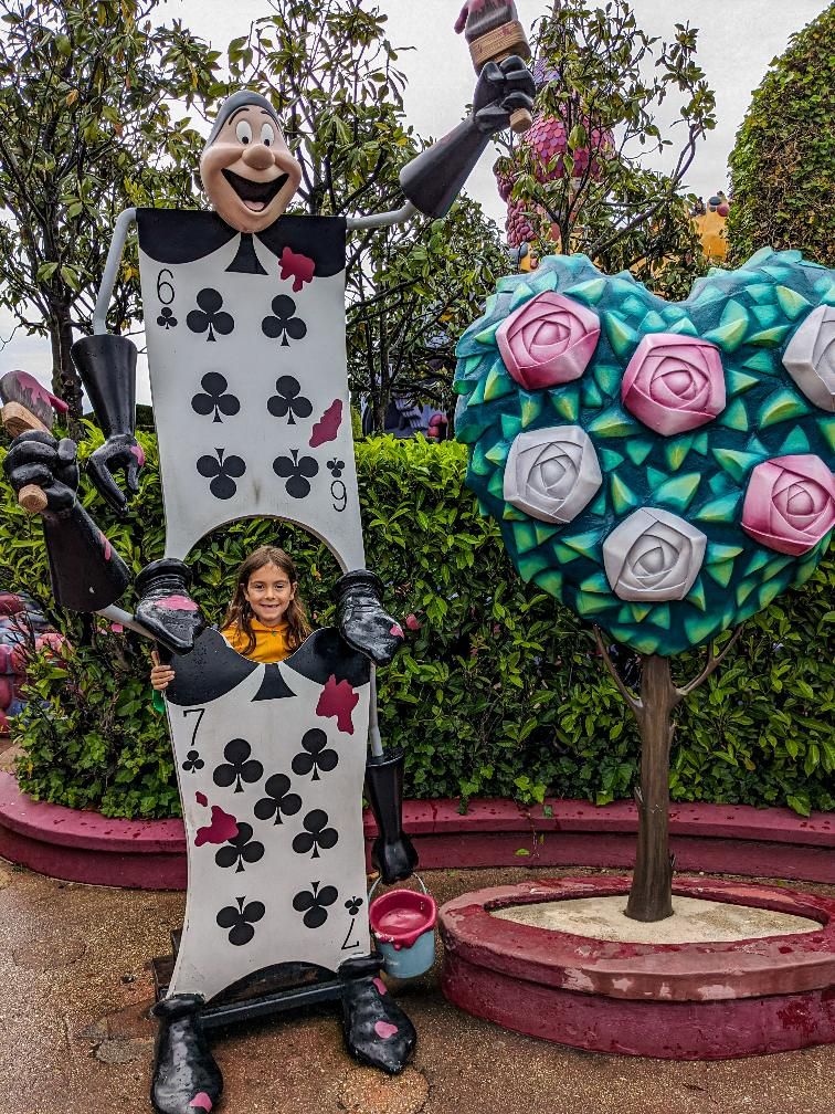 Parque Disneyland - Laberinto de Alicia