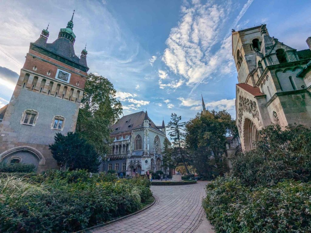 Castillo de Vajdahunyad - Budapest - Vista global