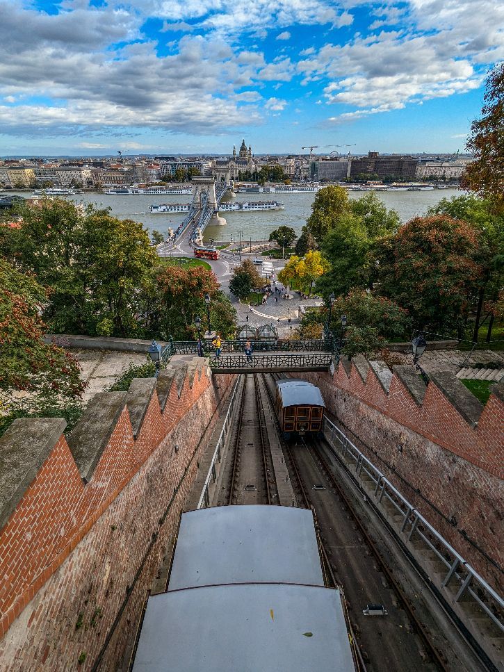 Budapest - Castillo de Buda - Teleférico clásico para ascender