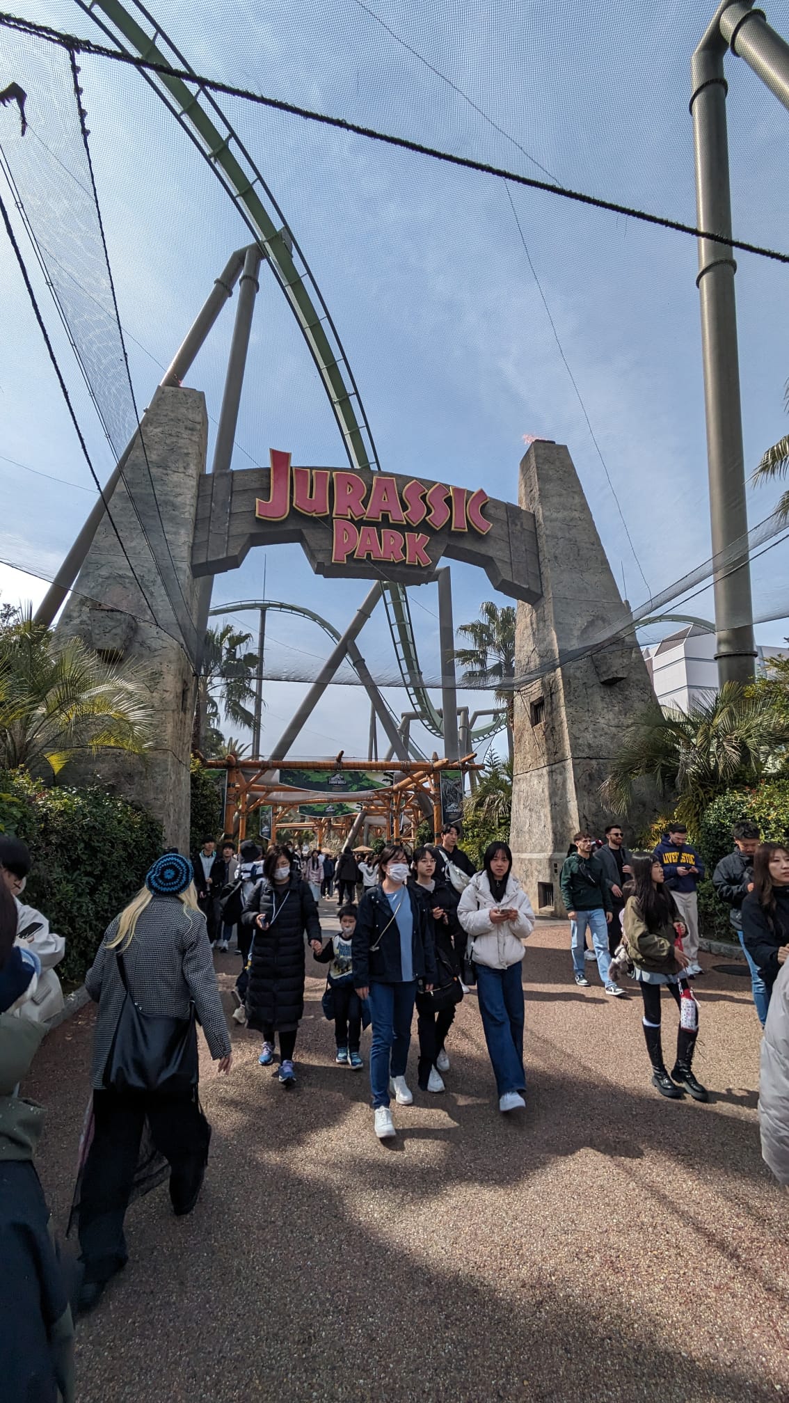 Osaka - Parque Universal - Puerta Jurassic Park