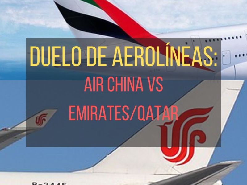 Duelo de aerolíneas: ¿Cómo es viajar con Air China? ¿Es mejor que Fly Emirates o&nbsp;Qatar?