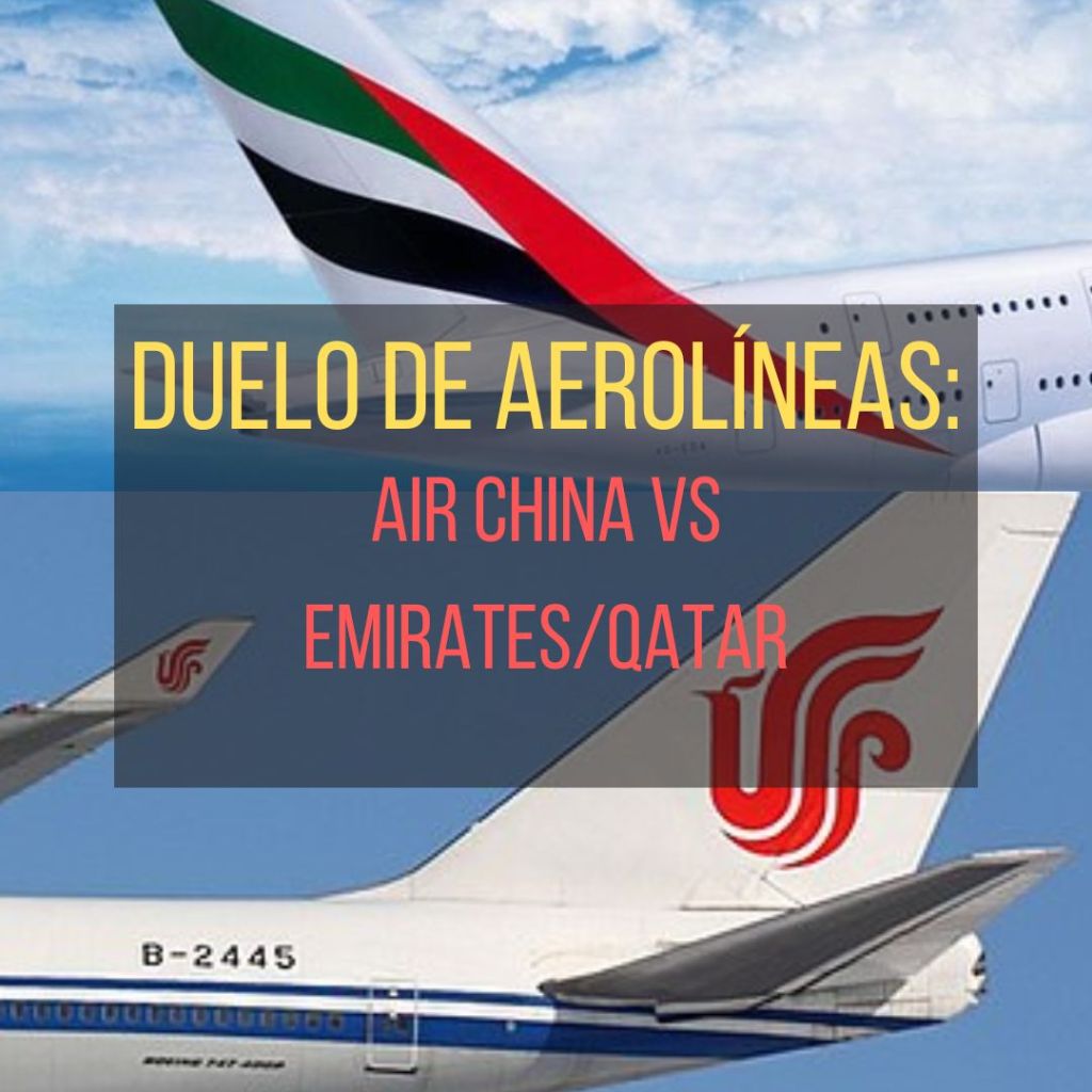 Duelo de aerolíneas: ¿Cómo es viajar con Air China? ¿Es mejor que Fly Emirates o&nbsp;Qatar?