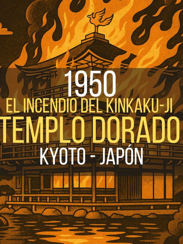 El incendio del Kinkaku-ji, el Templo Dorado de Kyoto: crónica de belleza, obsesión y&nbsp;destrucción